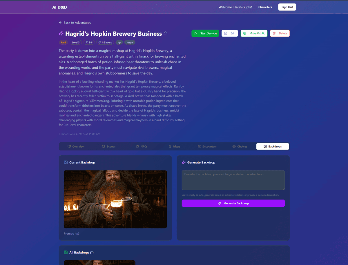 AI DND Project - Image 1