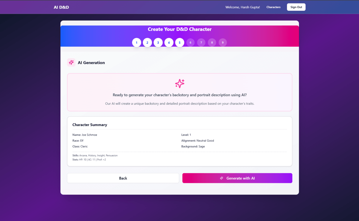 AI DND Project - Image 9