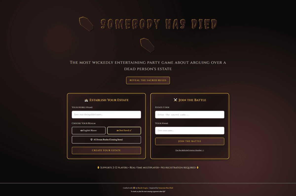 Somebody Has Died Next Project - Image 1