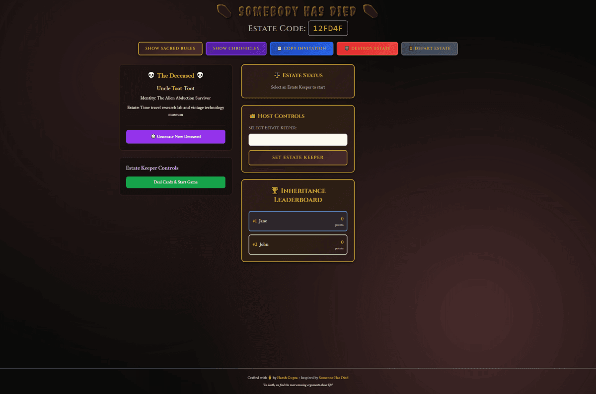 Somebody Has Died Next Project - Image 4