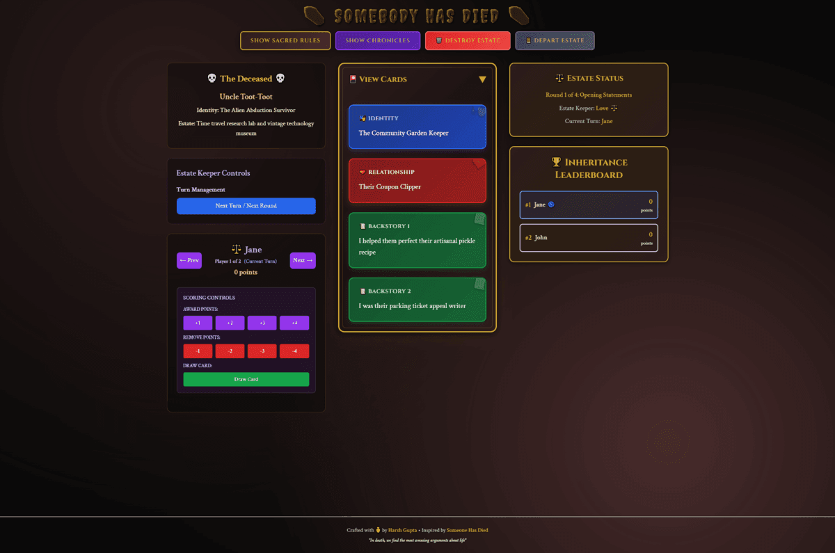 Somebody Has Died Next Project - Image 5